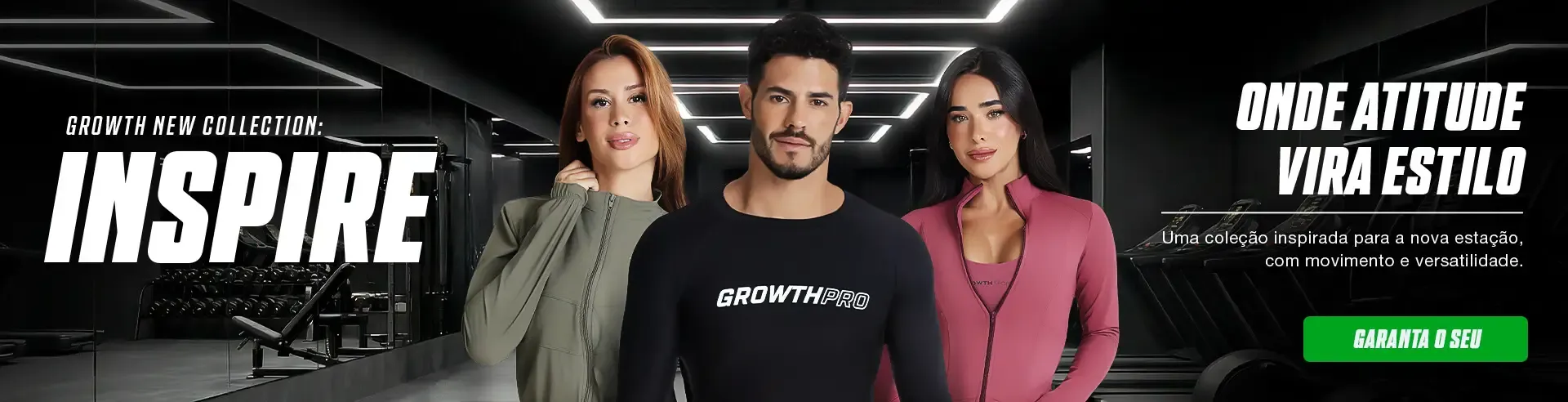 Nova coleção Inspire - Growth Supplements