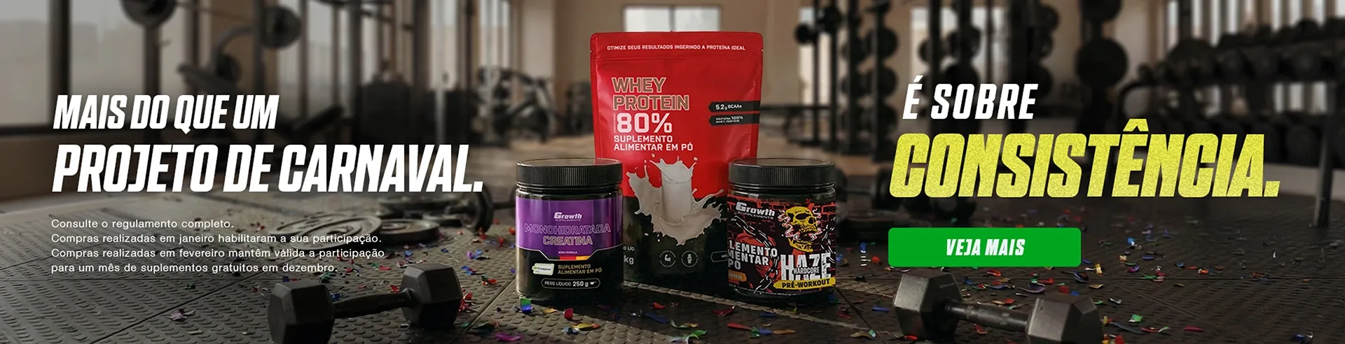 Mais que um projeto de Carnaval - Growth Supplements