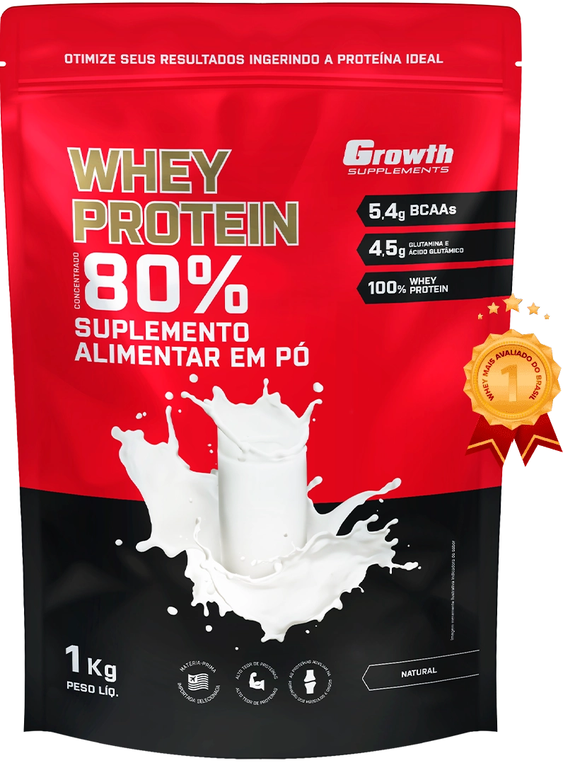 Foto da embalagem do Whey Protein Concentrado